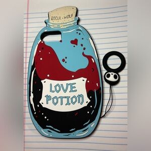 Like new Rogue + Wolf Love Potion iPhone 7plus/8plus Case